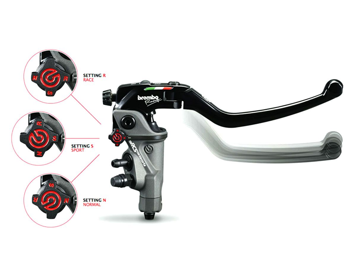 BREMBO RADIAL BRAKE PUMP 19 RCS CORSACORTA +DX SWITCHGEAR FOR DUCATI PANIGALE V4/S