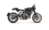 Akrapovic Titanium Slip-on Exhaust (with catalytic) for DUCATI SCRAMBLER CAFÉ RACER 2018