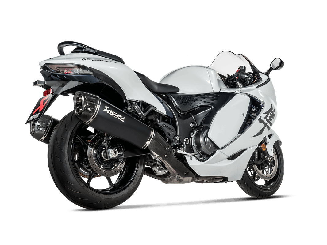 Akrapovic Titanium Slip-On Exhaust for Suzuki Hayabusa 2021-2023