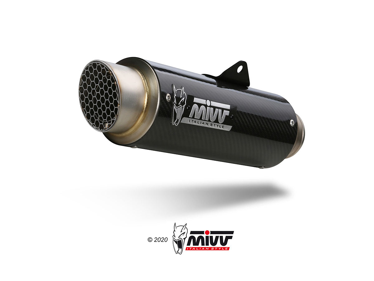 Mivv GP Pro Slip-On Exhaust for Suzuki GSX-S1000 2021-22