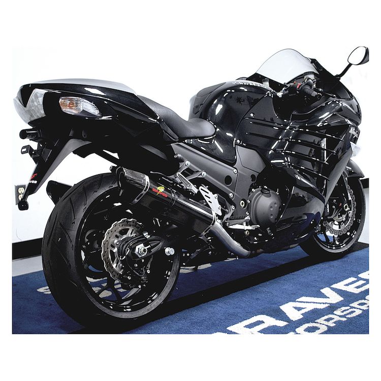 Graves Hexagonal Slip-On Exhaust for Kawasaki ZX-14R