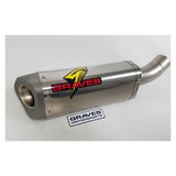 Graves Hexagonal Slip-On Exhaust for Kawasaki ZX6R
