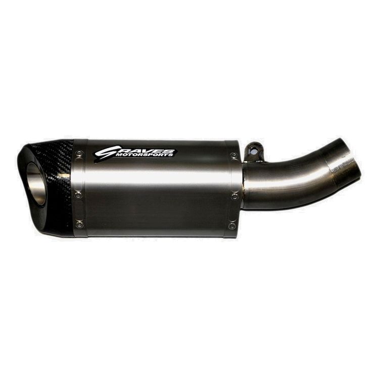 Graves Hexagonal Slip-On Exhaust for Kawasaki ZX6R