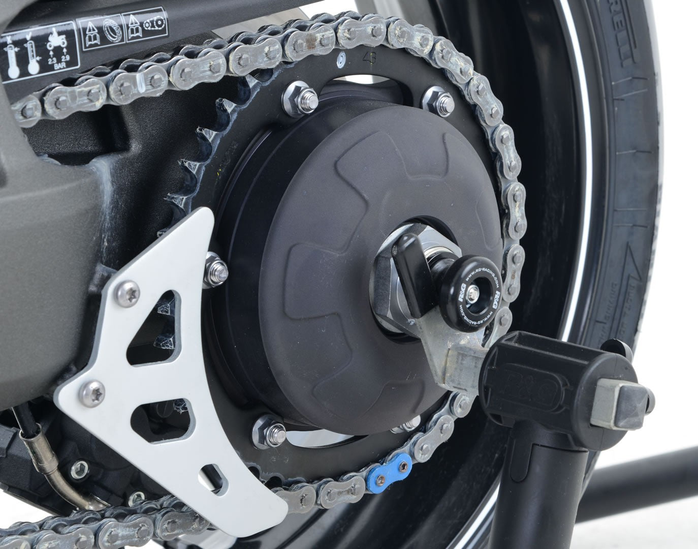R&G Rear Fork Protector for Triumph Speed Triple 1050