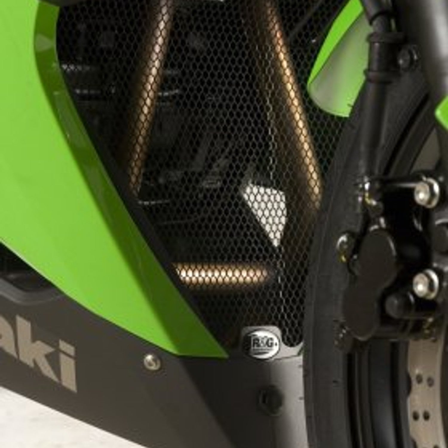 R&G Downpipe Grille for Kawasaki Ninja 300