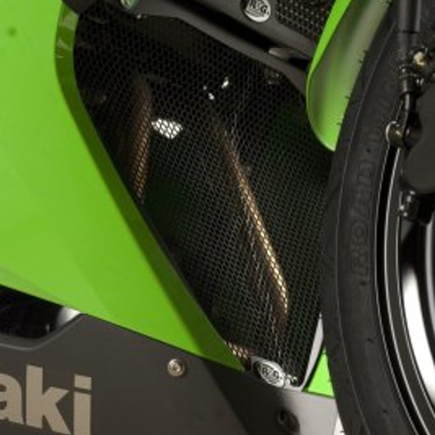 R&G Downpipe Grille for Kawasaki Ninja 300