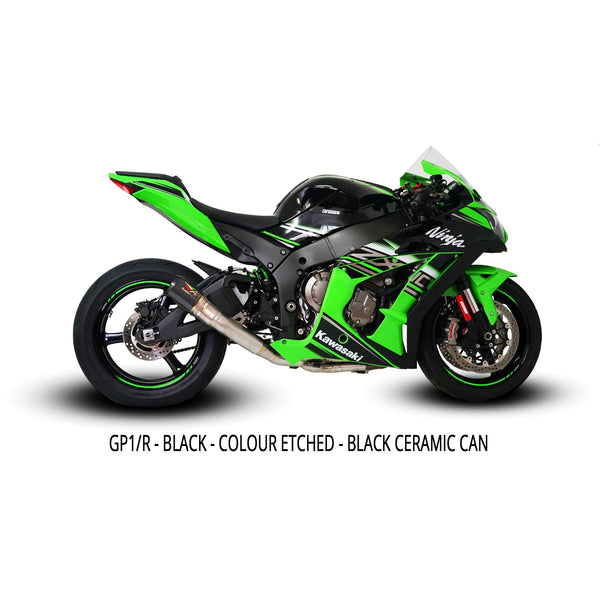 Austin Racing GP1/R & GP2/R & V3 De-Cat Exhaust for Kawasaki ZX