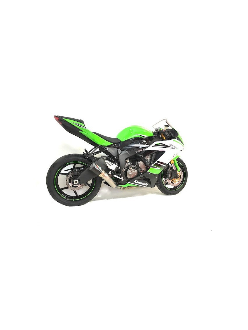 Austin Racing GP1/GP2 De-Cat Slip-On Exhaust for Kawasaki ZX-6R
