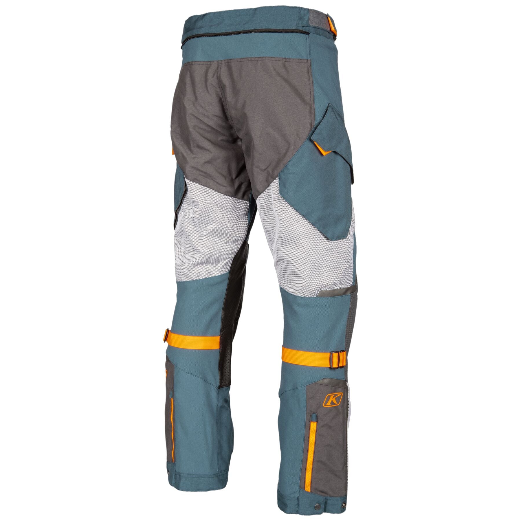 Klim Baja S4 Pants - Petrol/Strike Orange