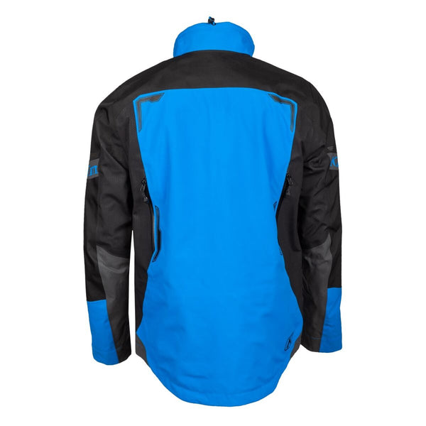 Buy Klim Valdez Jacket Hi Viz Blue Black Online with Free