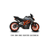 Austin Racing GP1 Hi-Slung De-Cat Full Exhaust System for KTM Duke 390