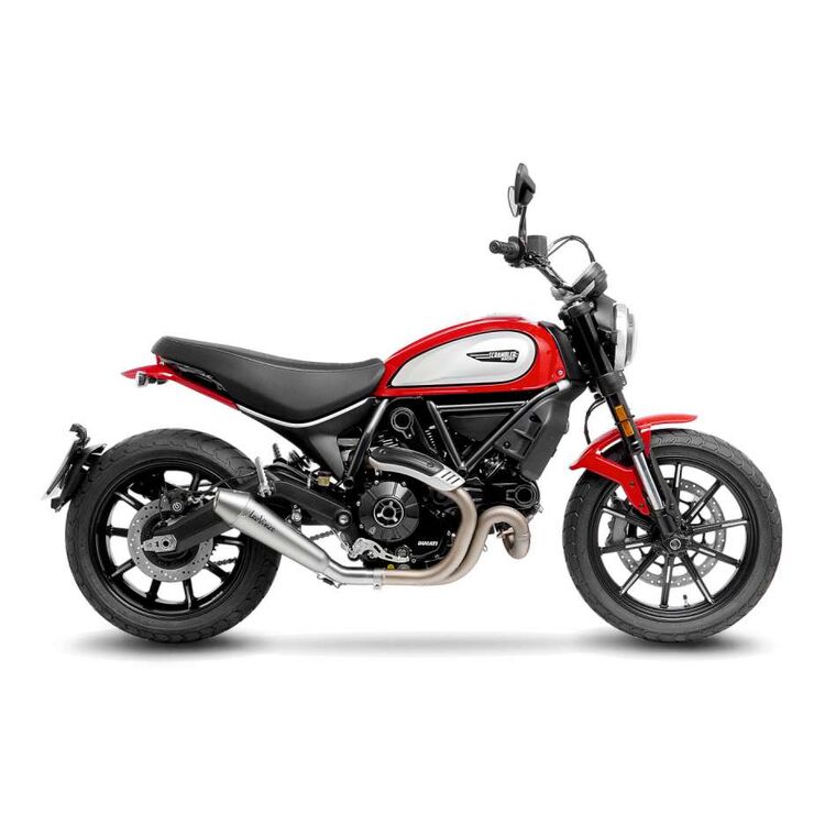 LeoVince GP Style EVO II Slip-On Exhaust For Ducati Scrambler Icon 2021-22