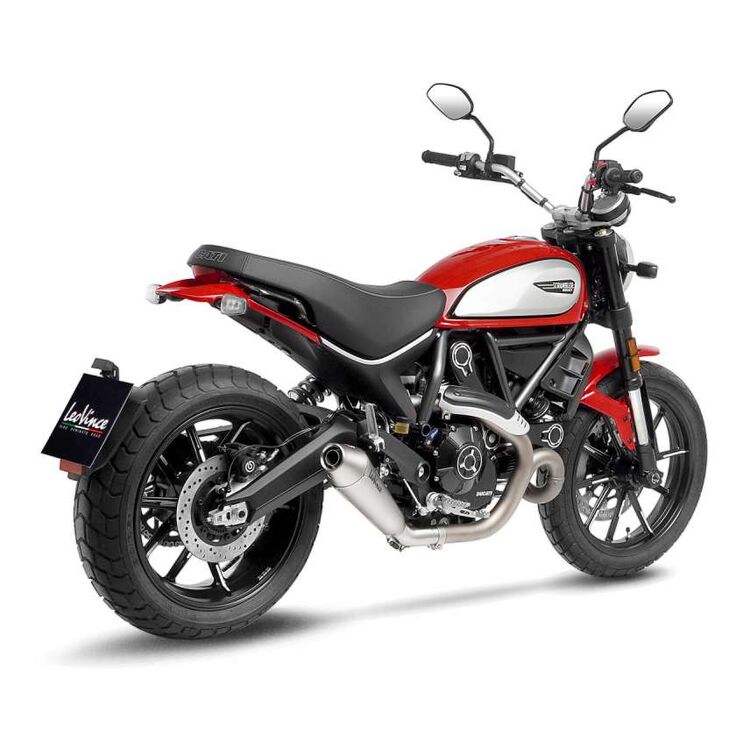 LeoVince GP Style EVO II Slip-On Exhaust For Ducati Scrambler Icon 2021-22
