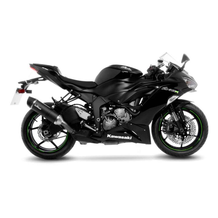 LeoVince LV One EVO Slip-On Exhaust for Kawasaki ZX-6R