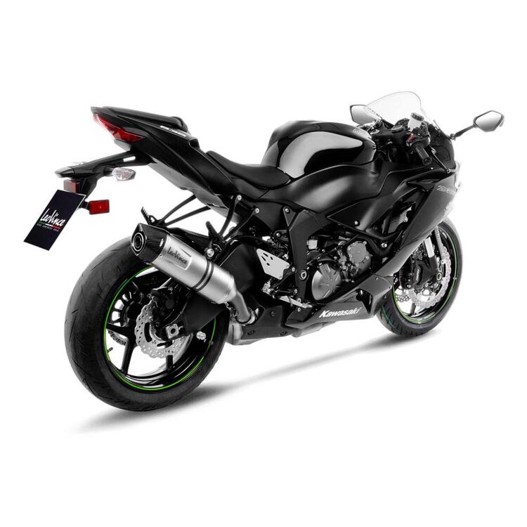 LeoVince LV One EVO Slip-On Exhaust for Kawasaki ZX-6R