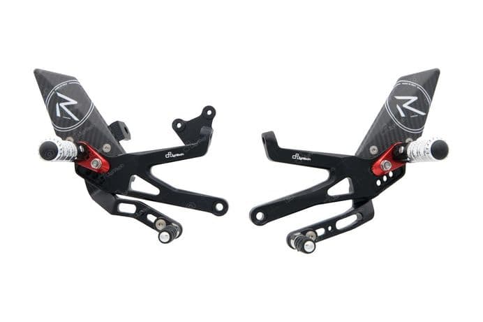 LighTech R Version Adjustable Rearsets For Ducati Streetfighter V4 2020-22