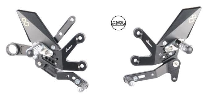 LighTech Adjustable Rearsets for Suzuki GSX-S1000 2015-22