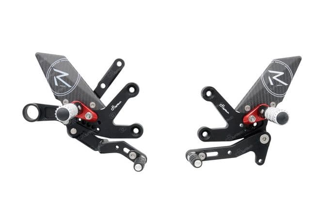 LighTech R Version Adjustable Rearsets for Suzuki GSX-S1000 2015-22