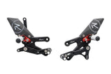 LighTech R Version Adjustable Rearsets for Yamaha R6 2017-22