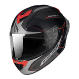 MT Helmets Rapide Pro Master B5 Helmet - Red Fluo