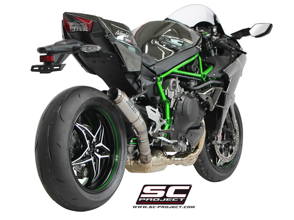 SC Project GP70 R Slip On Exhaust for Kawasaki Ninja H2 2015 20
