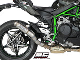 SC Project GP70-R Slip-On Exhaust for Kawasaki Ninja H2 2015-20