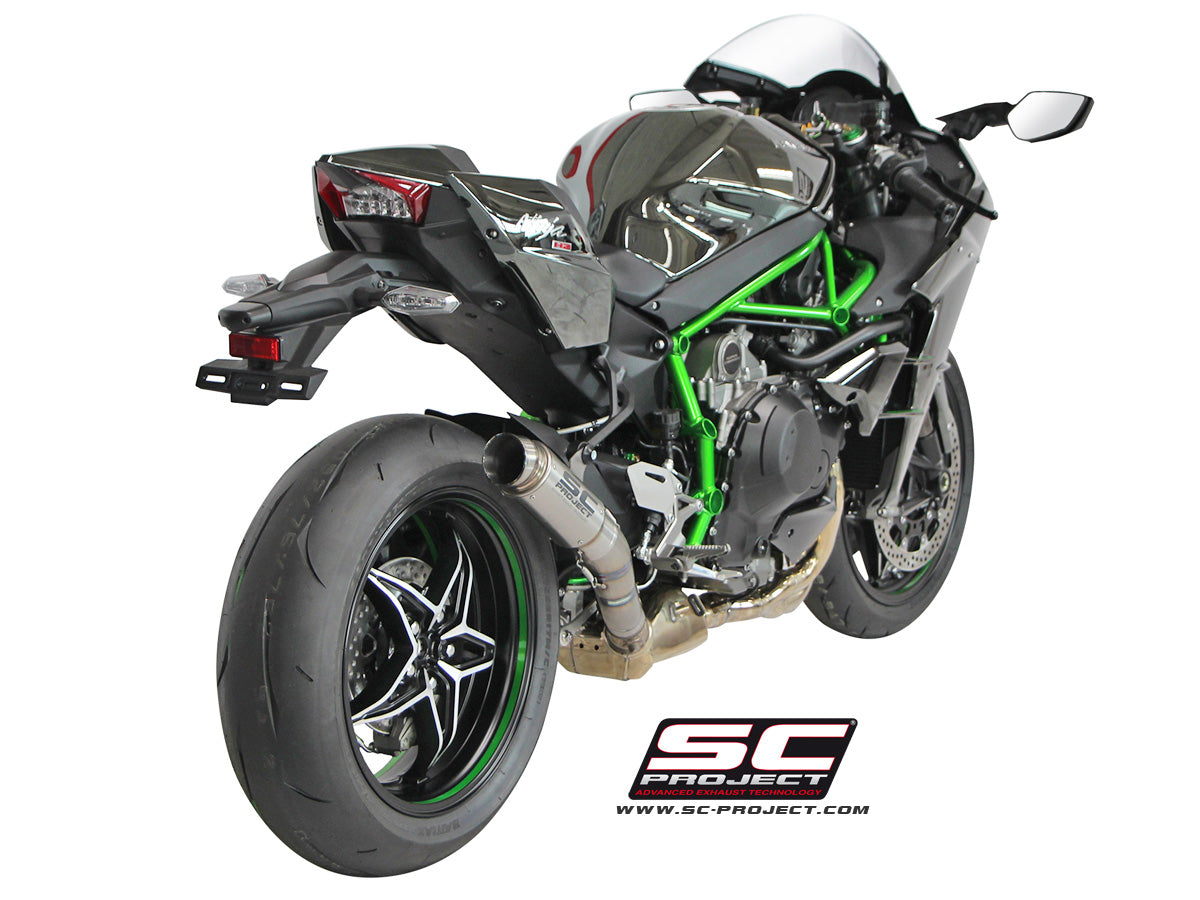 SC Project GP70-R Slip-On Exhaust for Kawasaki Ninja H2 2015-20