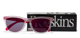 Oakley Transparent Grey Golden B355 Unisex Sunglasses