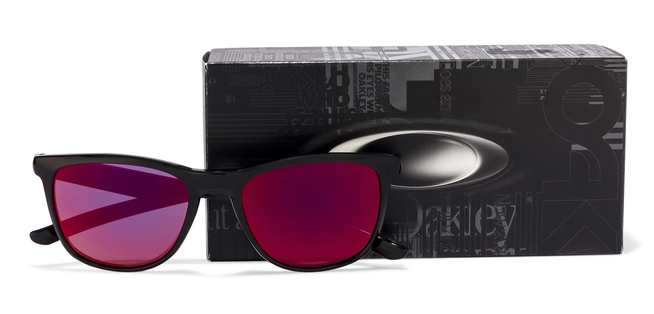 Oakley Black Purple Mirror 2 Unisex Sunglasses