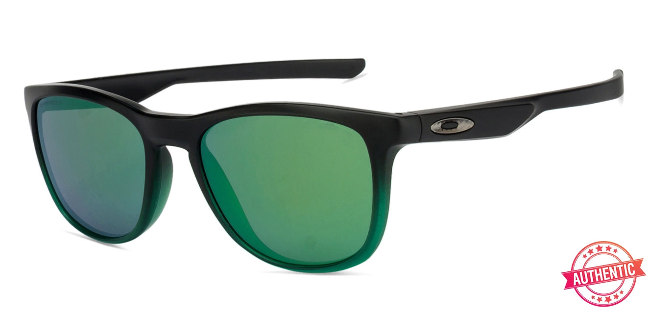 Oakley Black Green Transparent Mirror 11 Unisex Sunglasses