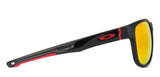Oakley Matte Black Red Yellow Mirror 4 Unisex Sunglasses