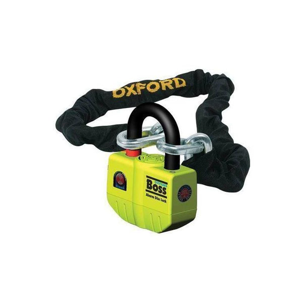 Oxford Boss Alarm Disc and Chain Lock- Buy Online in India – superbikestore