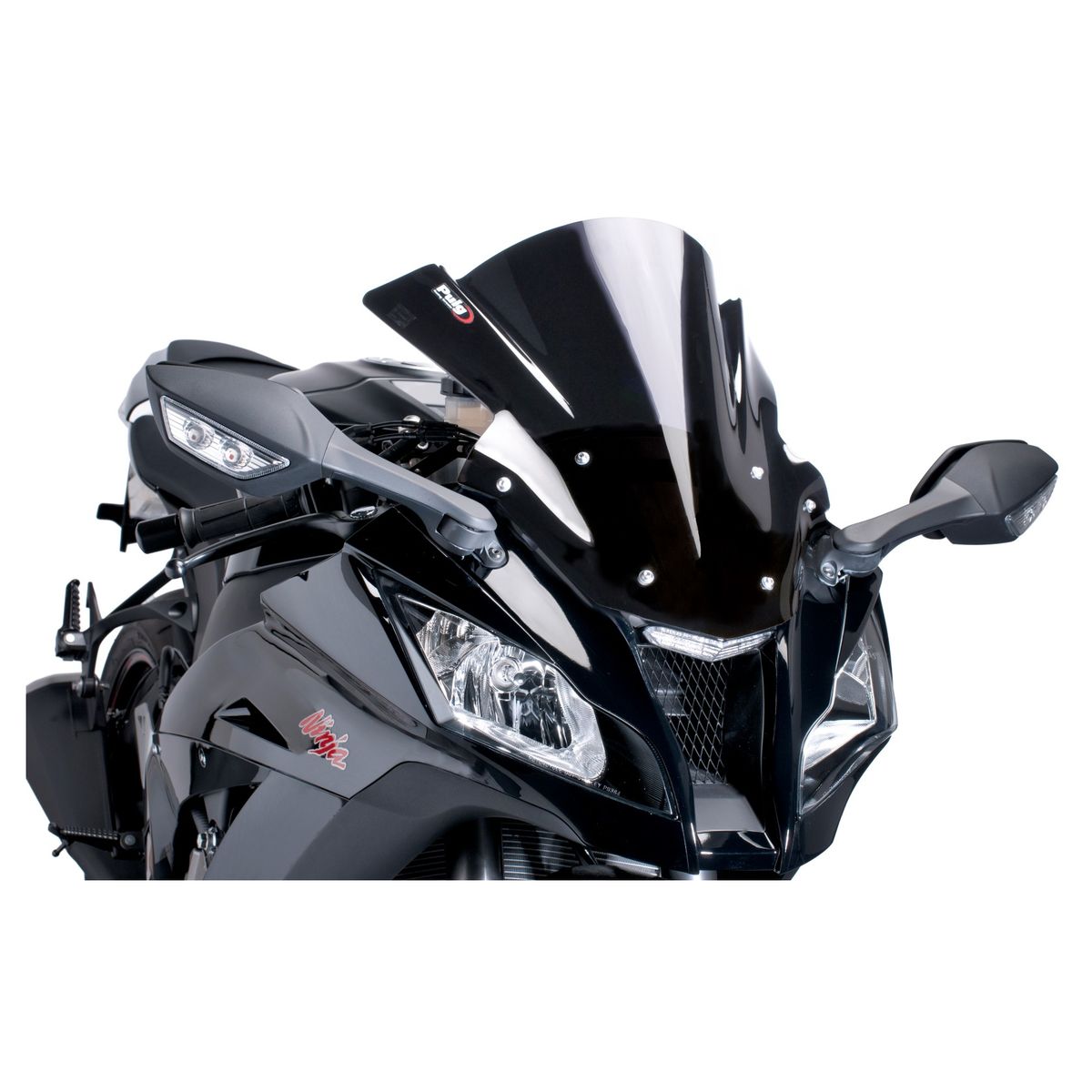 Puig Racing Windscreen for Kawasaki ZX10R 2011-2015 - DARK