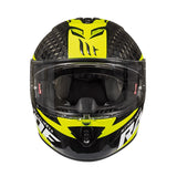 MT Helmets Rapide Pro Carbon Kid C3 Helmet - Yellow