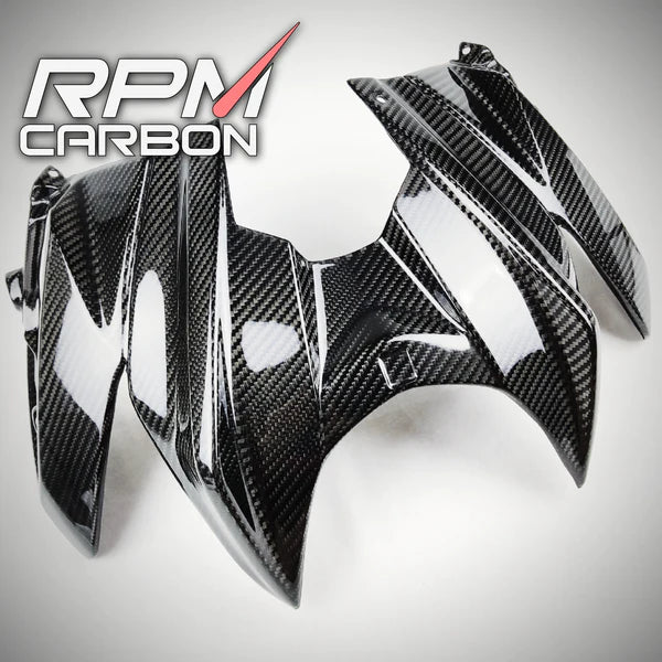 RPM Carbon Fiber Tank Airbox Cover for Suzuki GSX-S750 2017-22