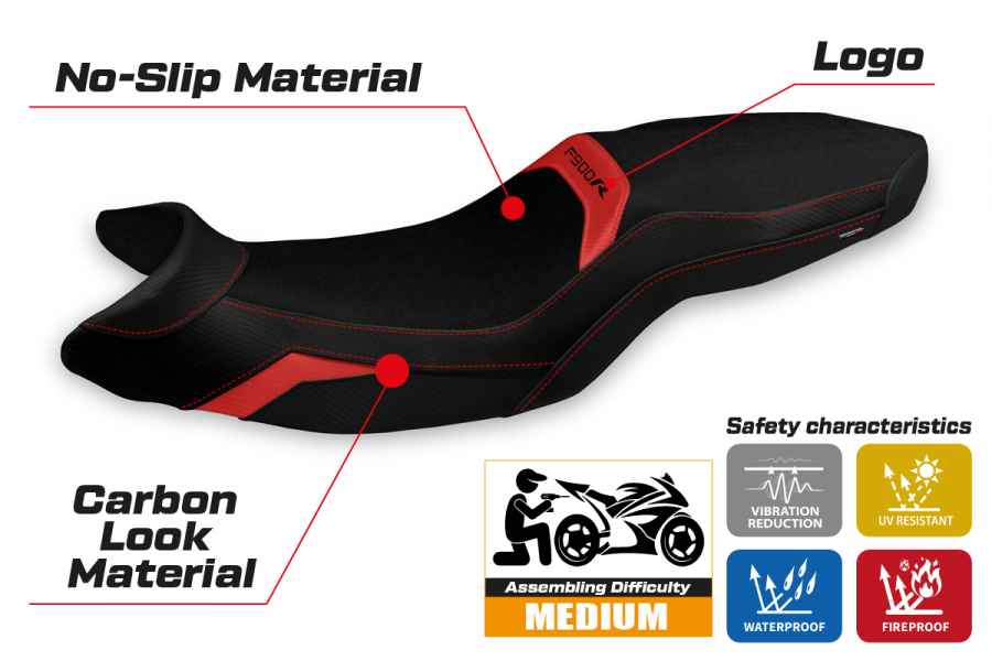 Tappezzeria Termez Seat Cover for BMW F 900 R