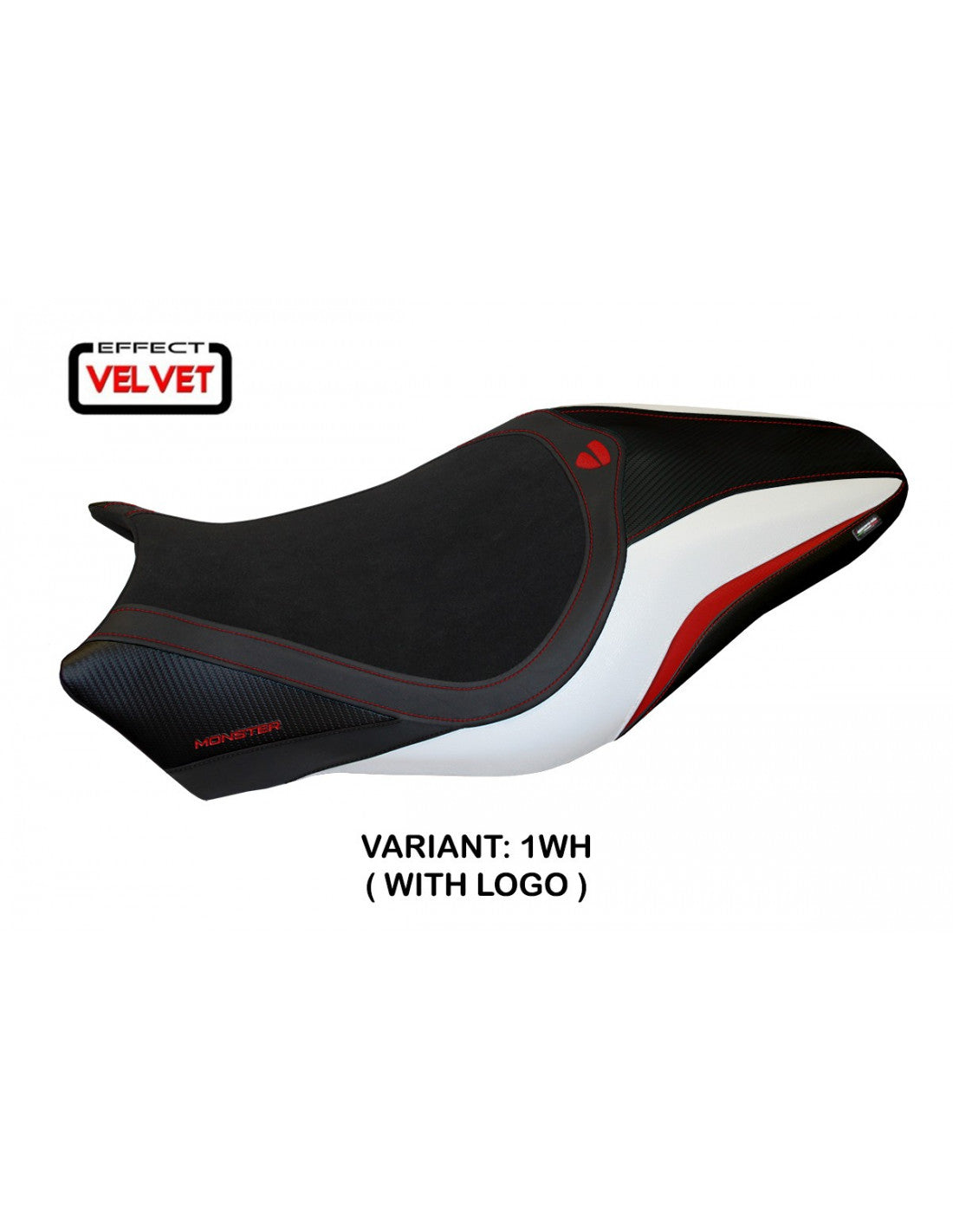 Tappezzeria Alzira Velvet Seat Cover for Ducati Monster 797