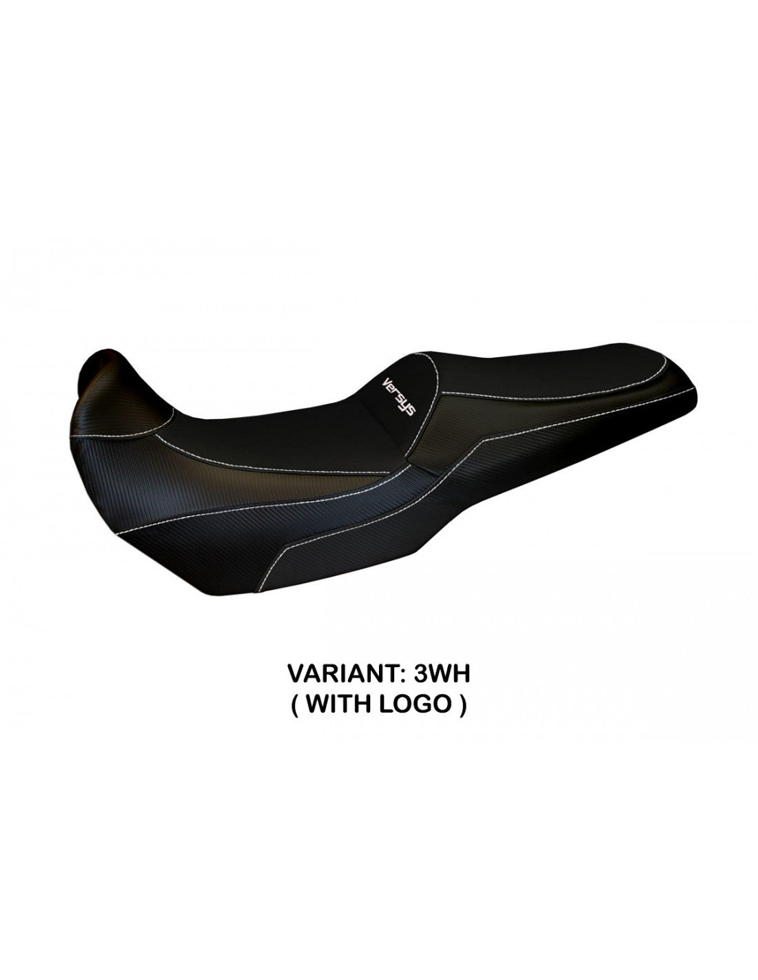 Tappezzeria Kalibo Total Black Seat Cover for Kawasaki Versys 1000