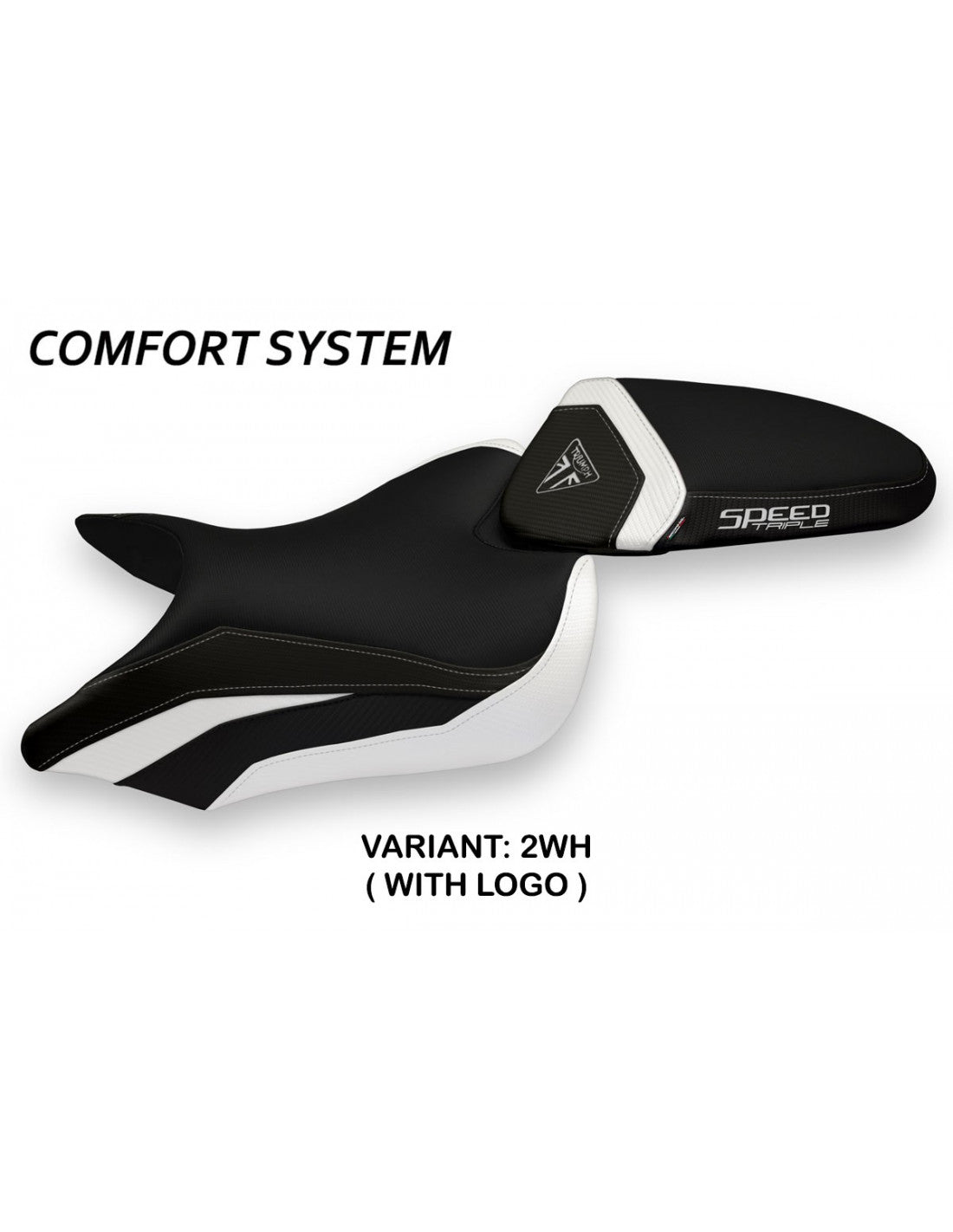 Tappezzeria Maglie 1 Comfort System Seat Cover for Triumph Speed Triple RS