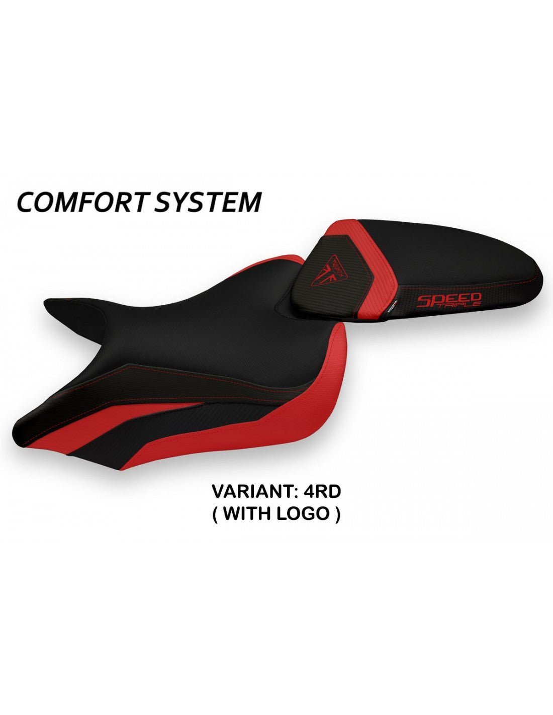 Tappezzeria Maglie 1 Comfort System Seat Cover for Triumph Speed Triple RS