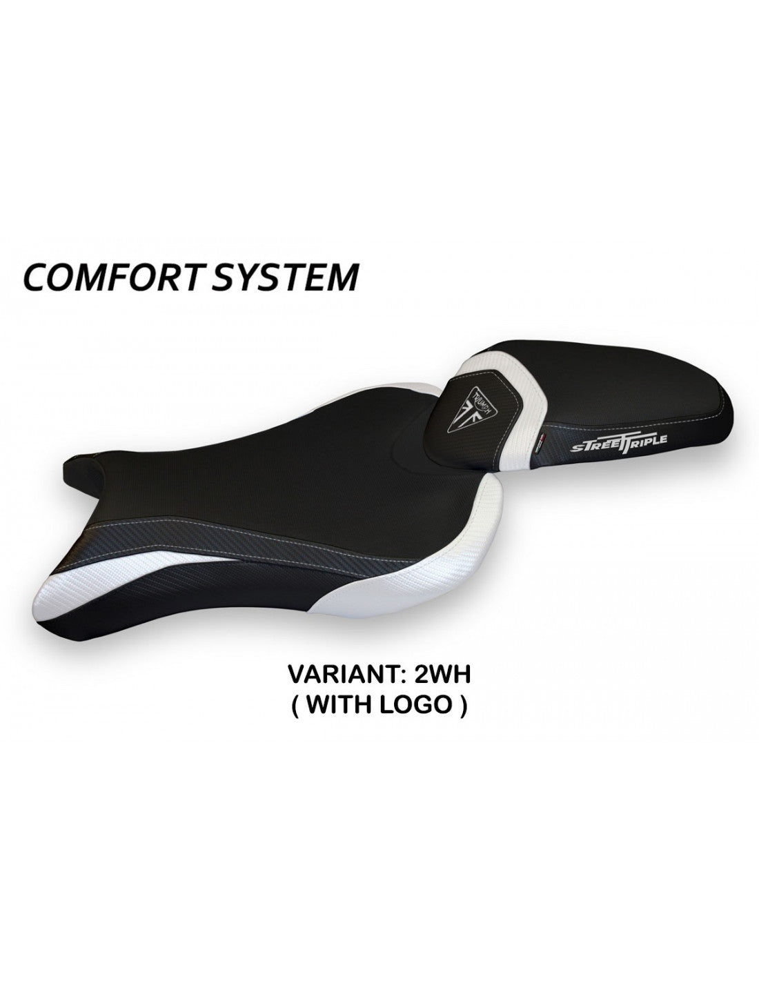 Tappezzeria Molina 1 Comfort System Seat Cover for Triumph Street Triple RS