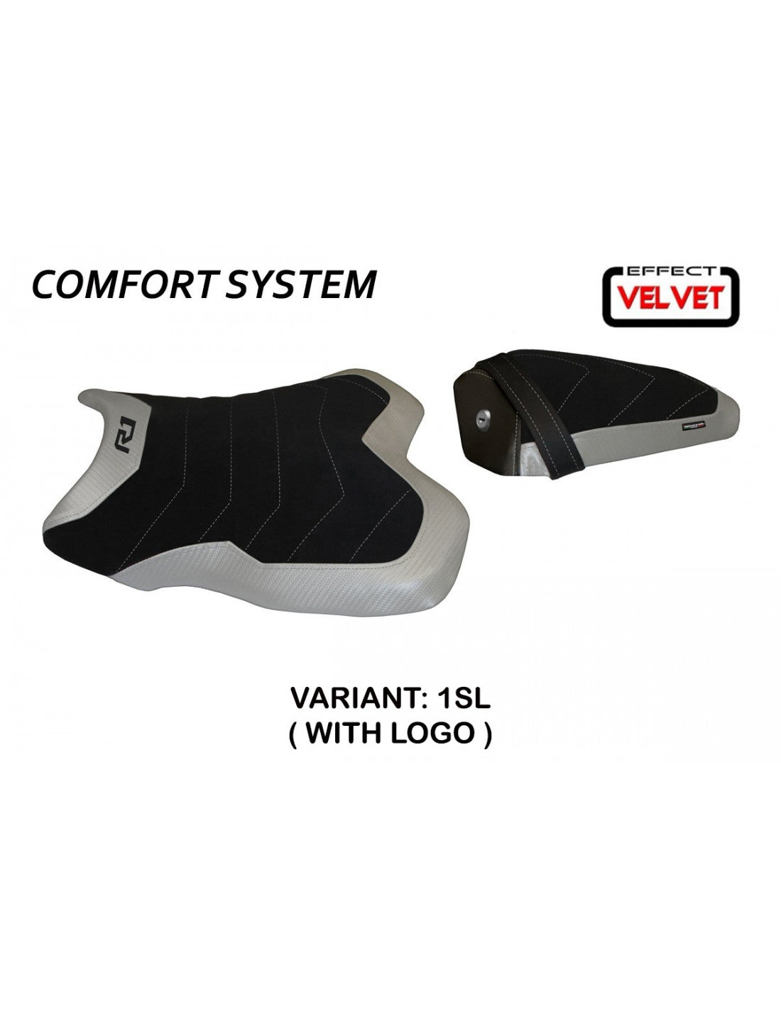 Tappezzeria Cordova 1 Velvet Comfort System Seat Cover for Yamaha R1