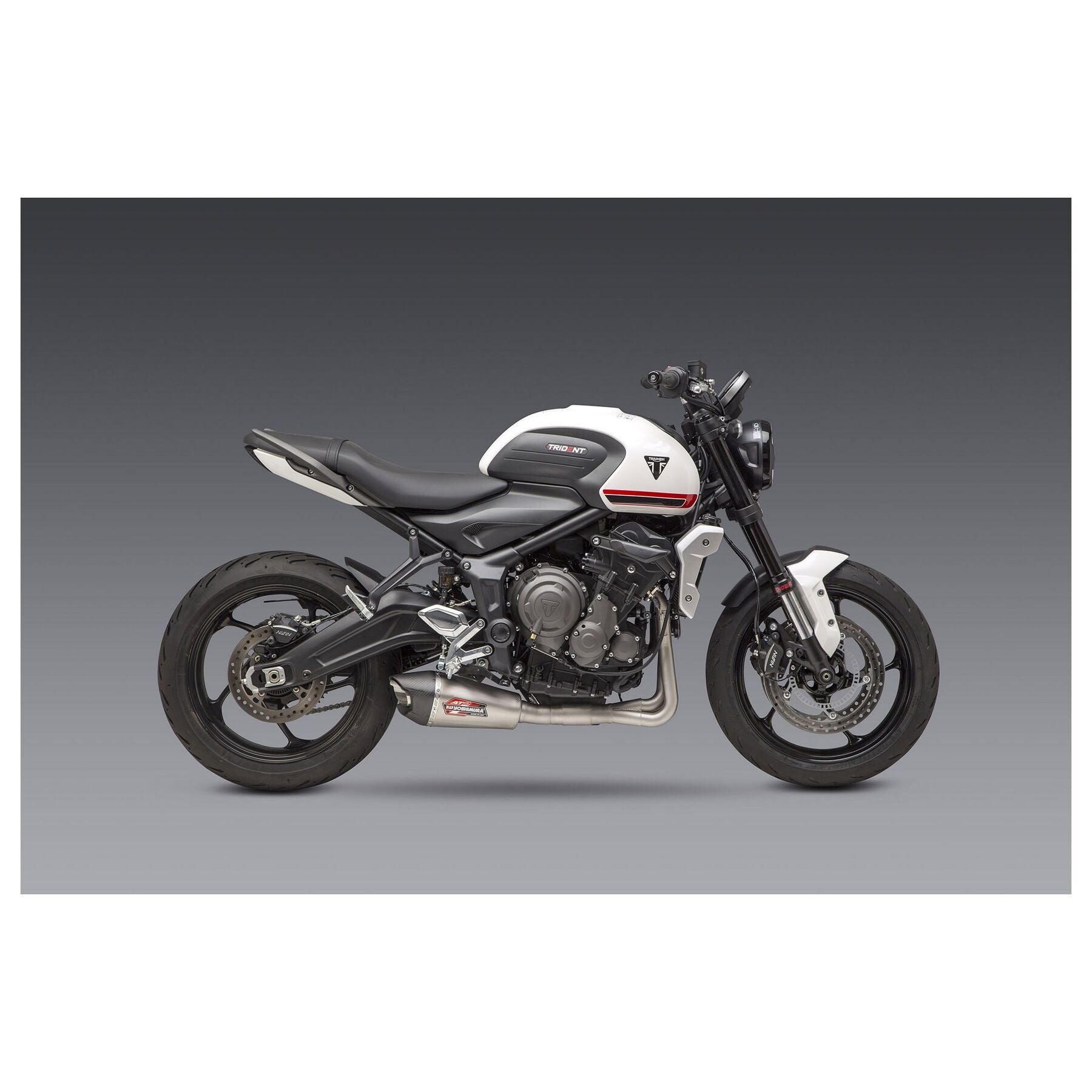 Yoshimura AT2 Race Full Exhaust System for Triumph Trident 660