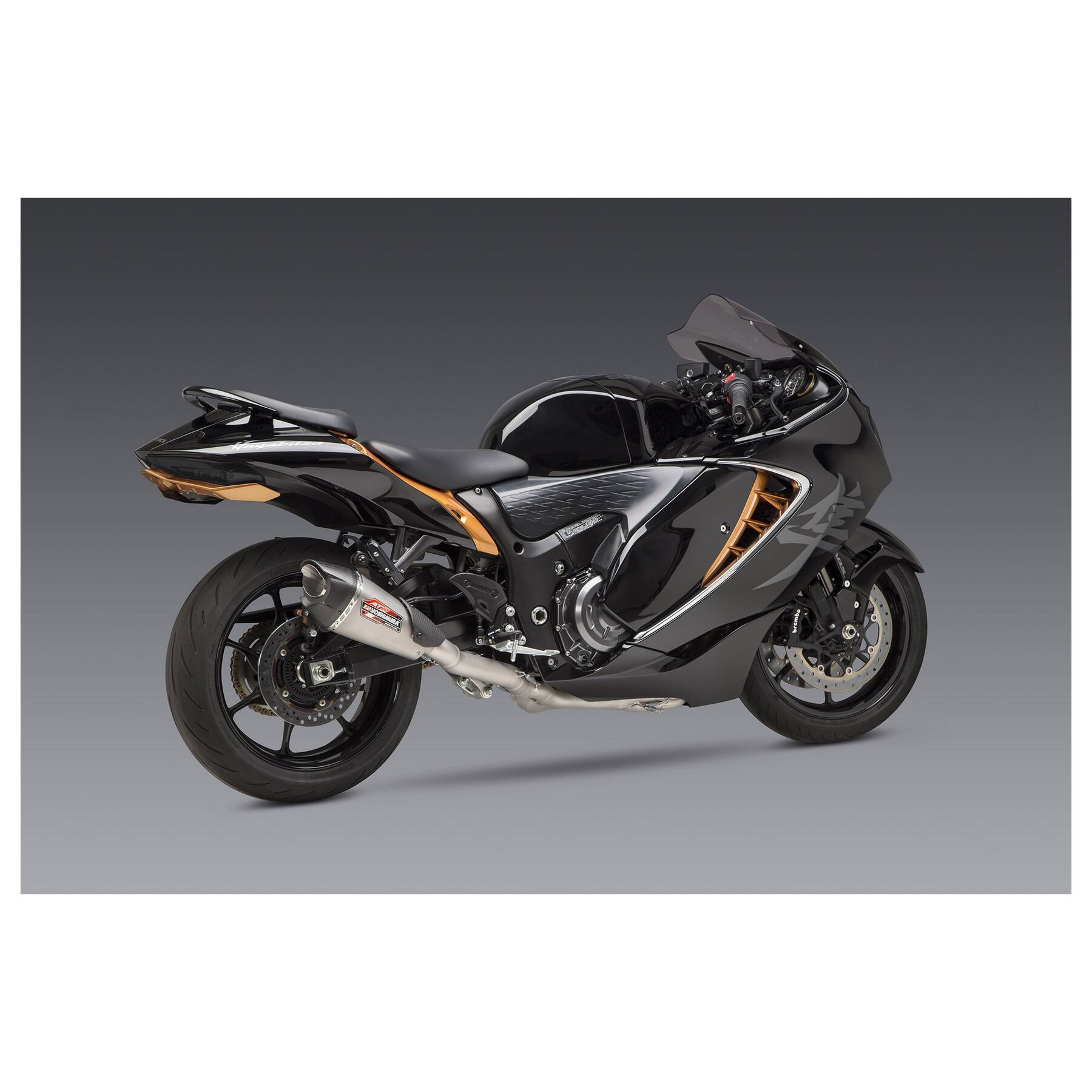 Yoshimura AT2 Race Full Exhaust System for Suzuki Hayabusa 2021-2022