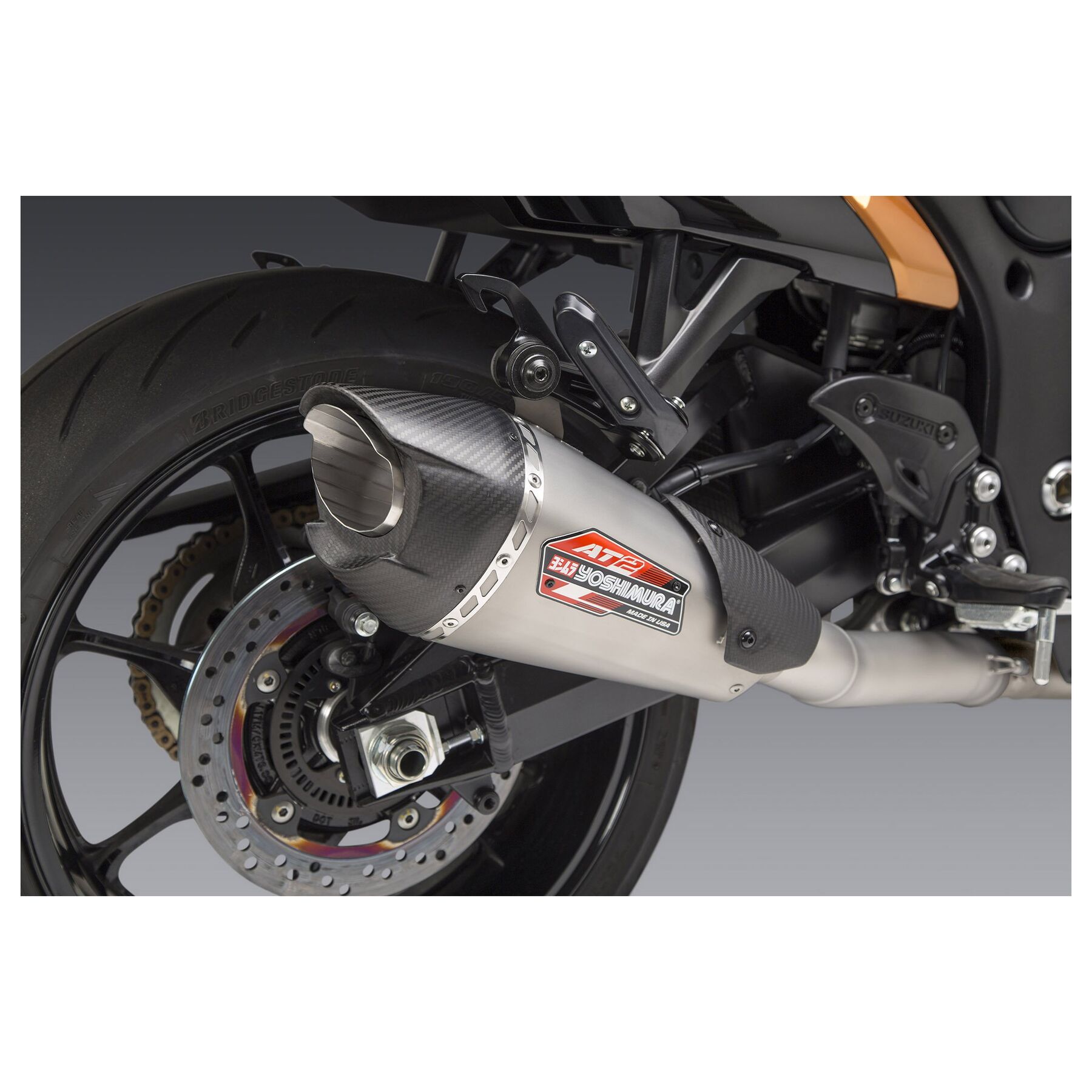 Yoshimura AT2 Race Full Exhaust System for Suzuki Hayabusa 2021-2022