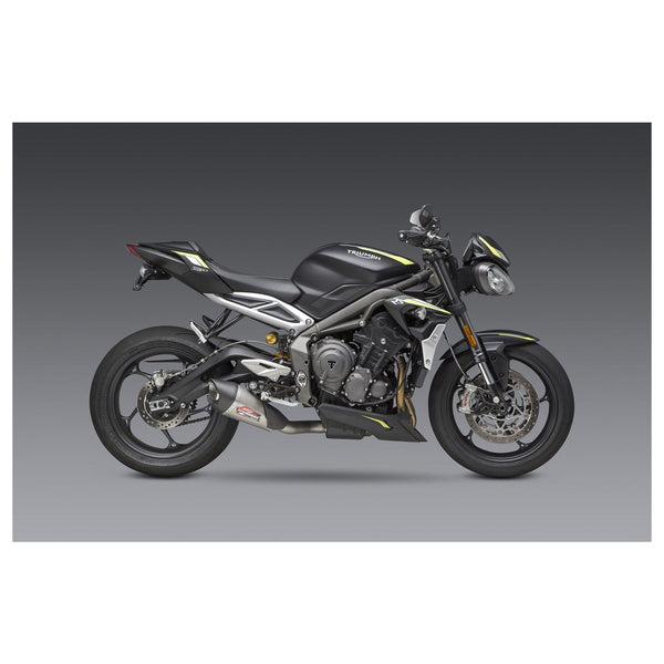 USヨシムラ AT2 スリップオン　Triumph Street Triple yoshimura_at2_slip_on_exhaust_