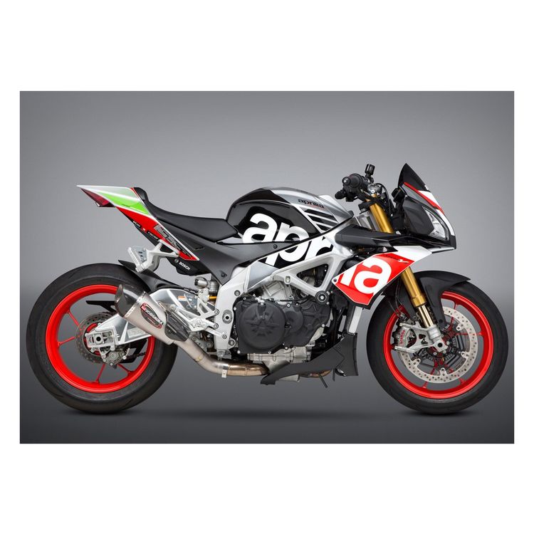 Yoshimura Alpha T Works Race Slip-On Exhaust for Aprilia RSV4 RF