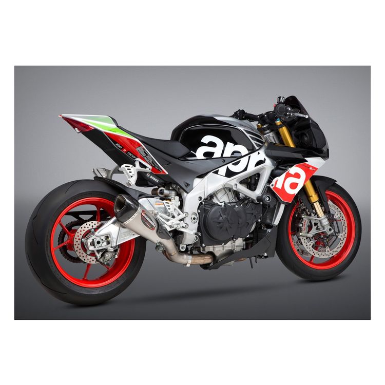 Yoshimura Alpha T Works Race Slip-On Exhaust for Aprilia RSV4 RR