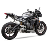 Yoshimura Alpha T Works Street Slip-On Exhaust Triumph Street Triple 765 2017-2019