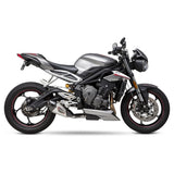 Yoshimura Alpha T Works Street Slip-On Exhaust Triumph Street Triple 765 2017-2019
